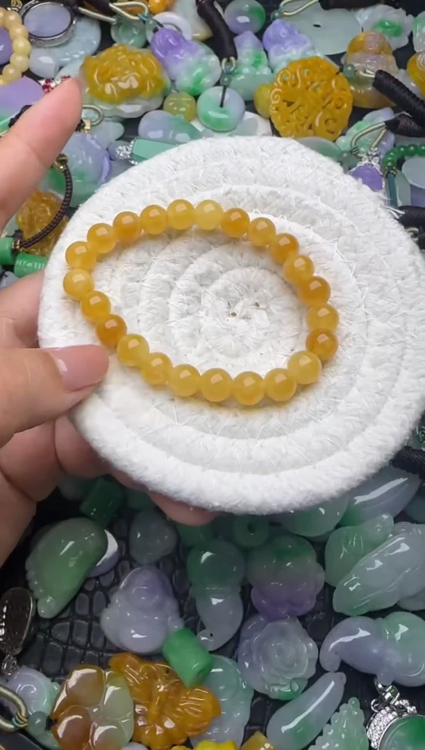 颈饰未镶嵌翡翠缅甸翡翠吊坠