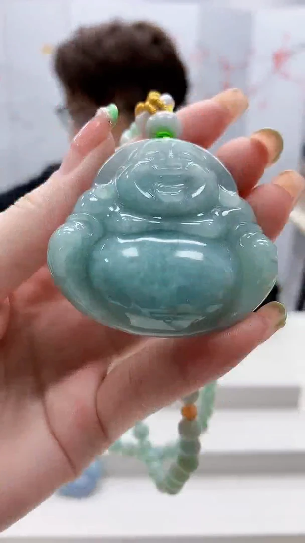 未镶嵌定制翡翠5159ry-毛货挂件135