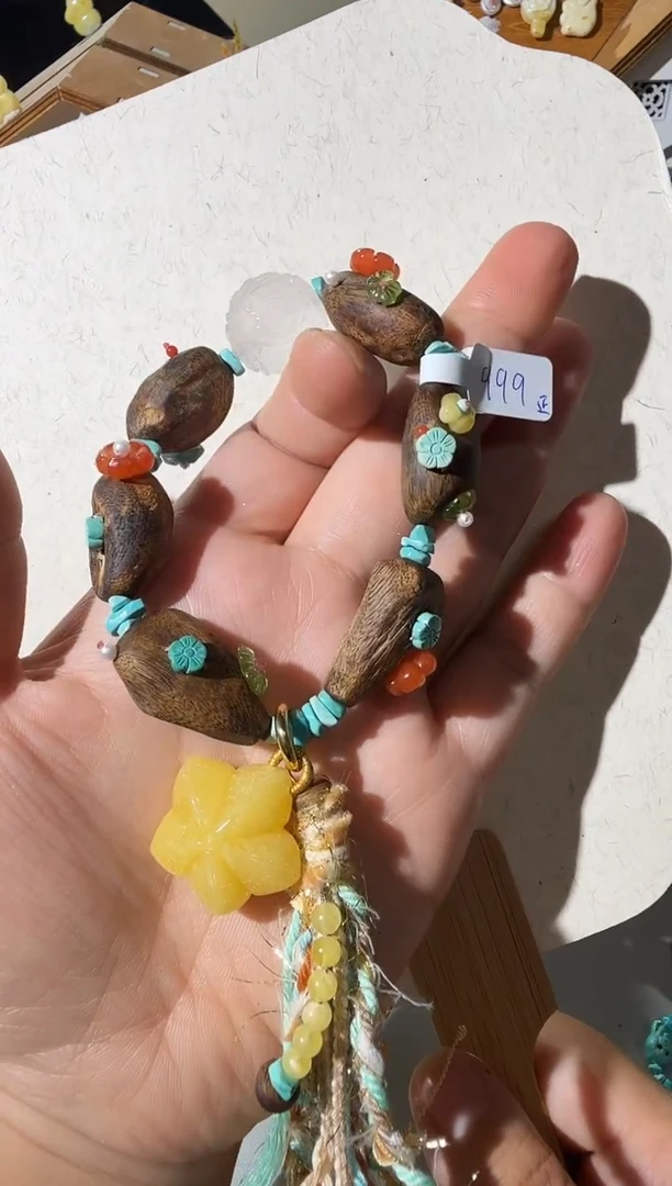 手链蜜蜡未镶嵌蜜蜡星星手链