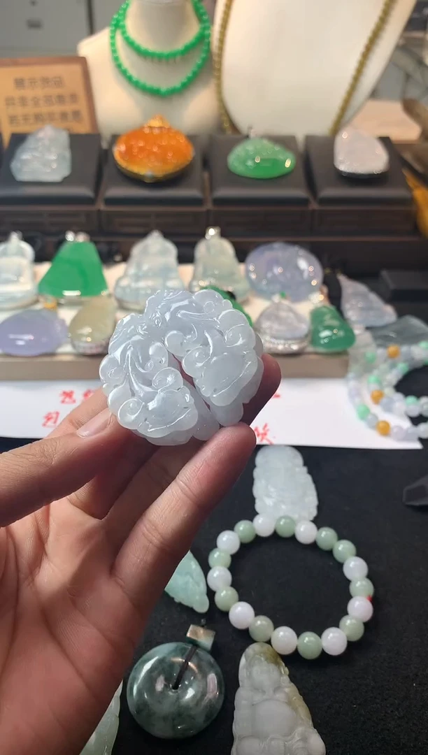 未镶嵌定制翡翠繁*   4091毛货不退不换