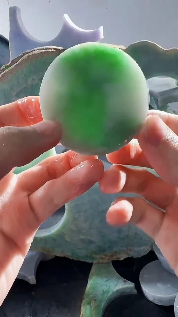 裸石翡翠缅甸翡翠A货文2840