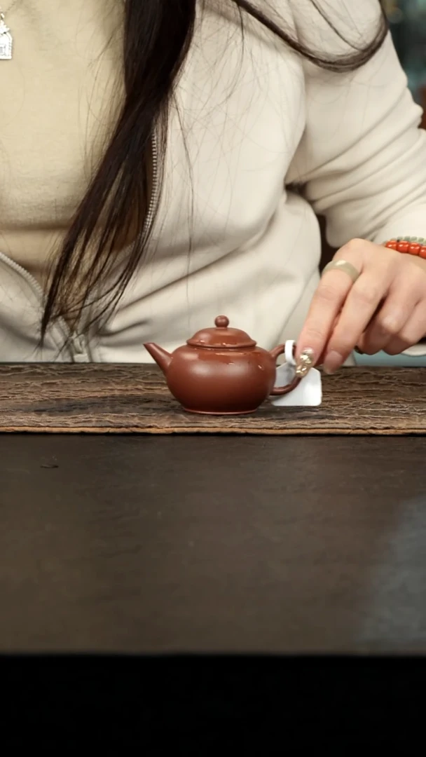 茶壶紫砂底槽青水平60cc