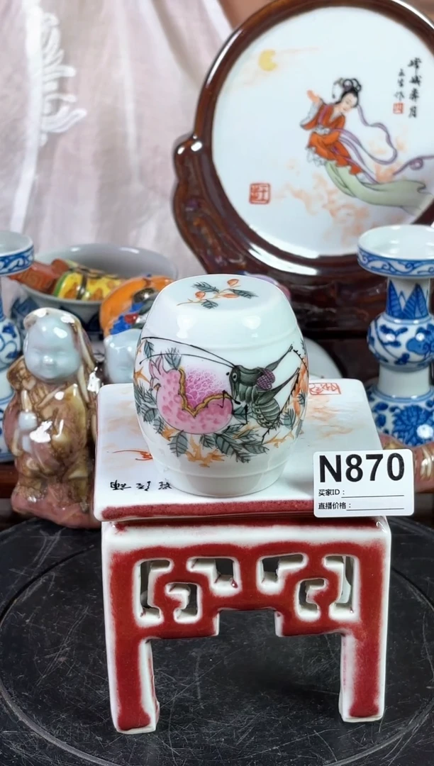 摆件景德镇陶瓷仿古摆件N870