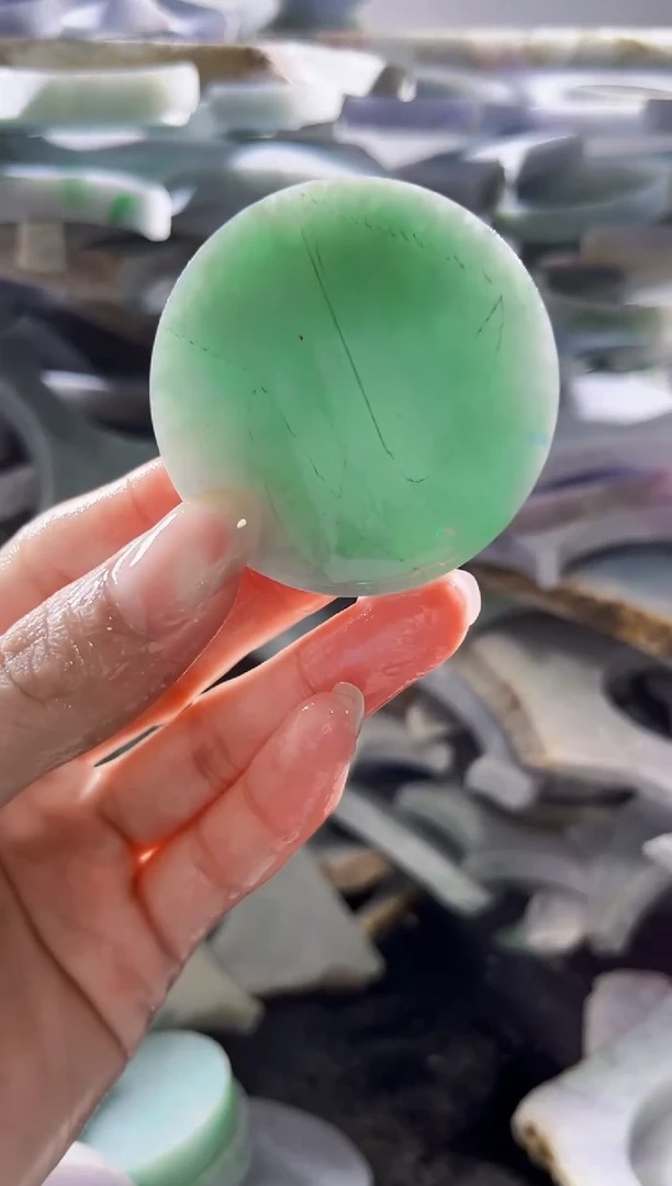 裸石翡翠缅甸翡翠A货陈5652