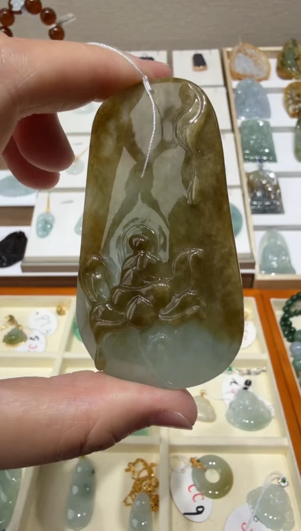 未镶嵌挂件翡翠A货翡翠多样性孤品