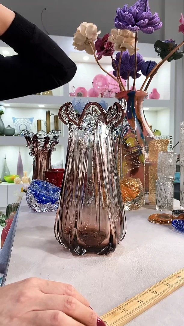 慕忆家手作琉璃花瓶