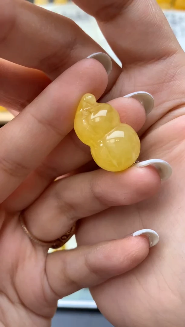 琥珀未镶嵌珠宝奇石059琥珀蜜蜡微瑕