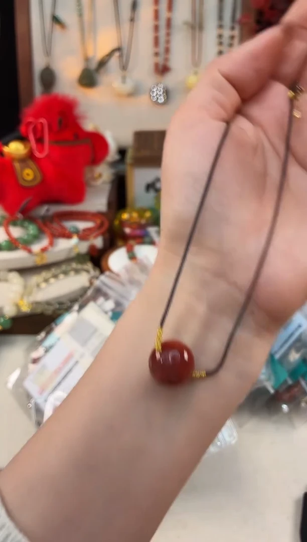 未镶嵌南红玛瑙吊坠@@C921C018731