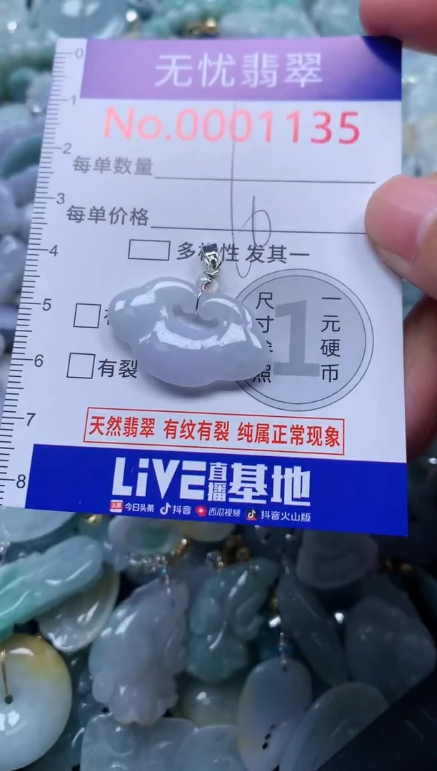 颈饰未镶嵌翡翠1135