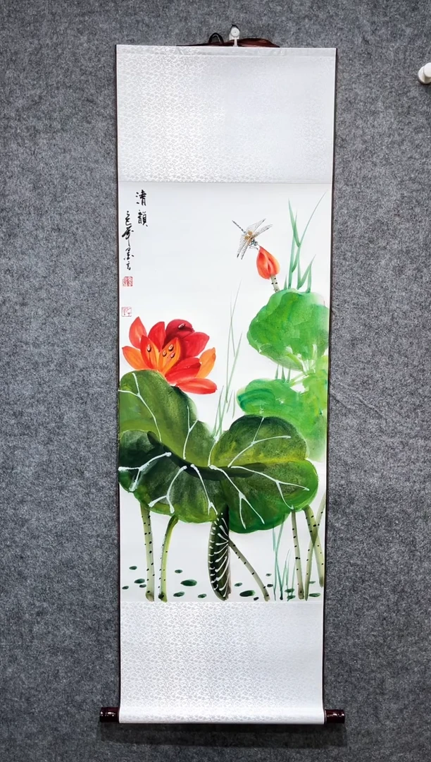 书法宋永强清韵卷轴140*45