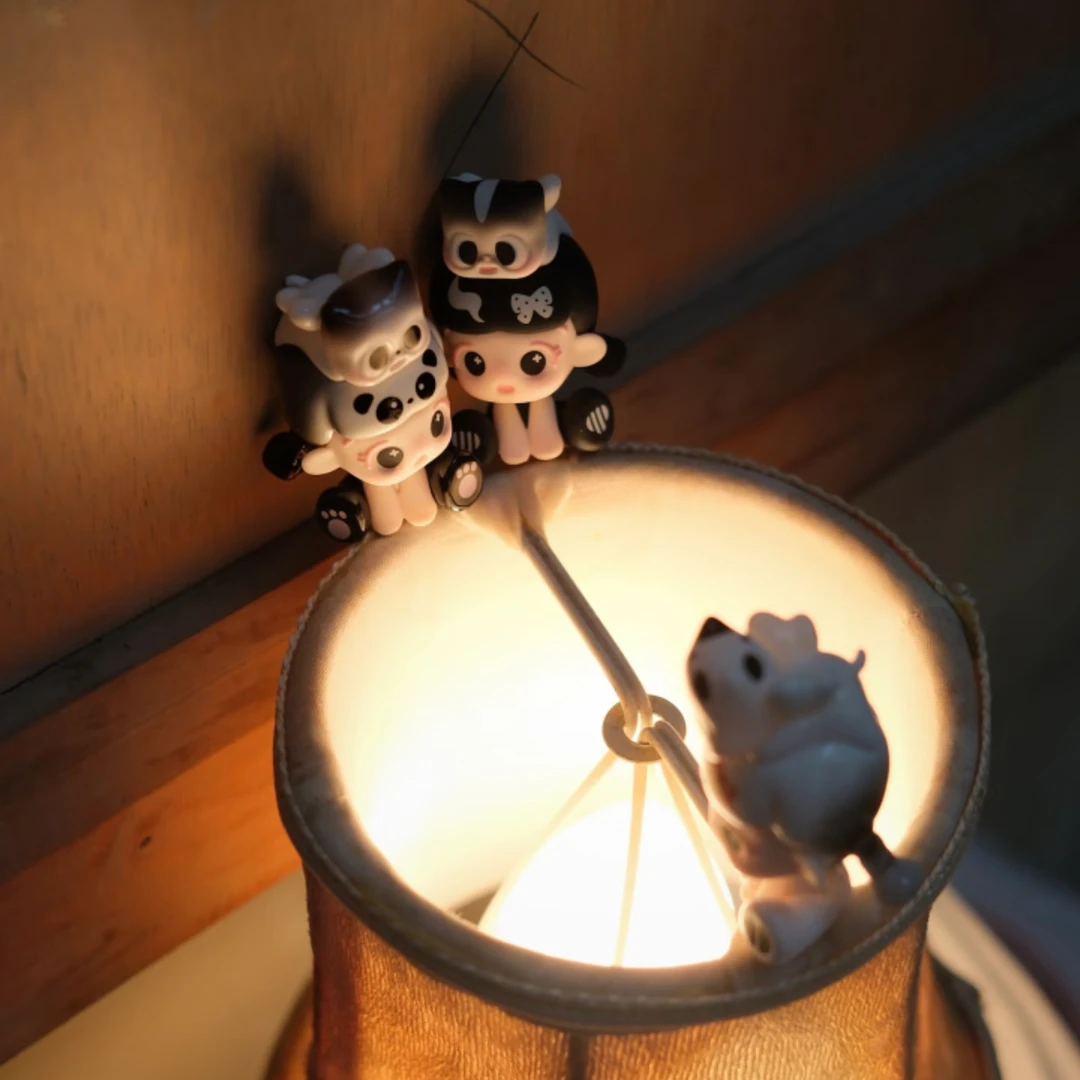 【直播间拆】倒倒动物派对系列萌粒潮玩手办盲盒