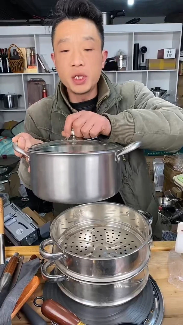 水晶玻璃1帅康汤锅24 有盖