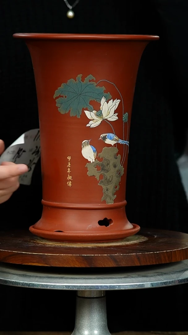 紫砂花盆11181+Z紫砂花盆紫砂