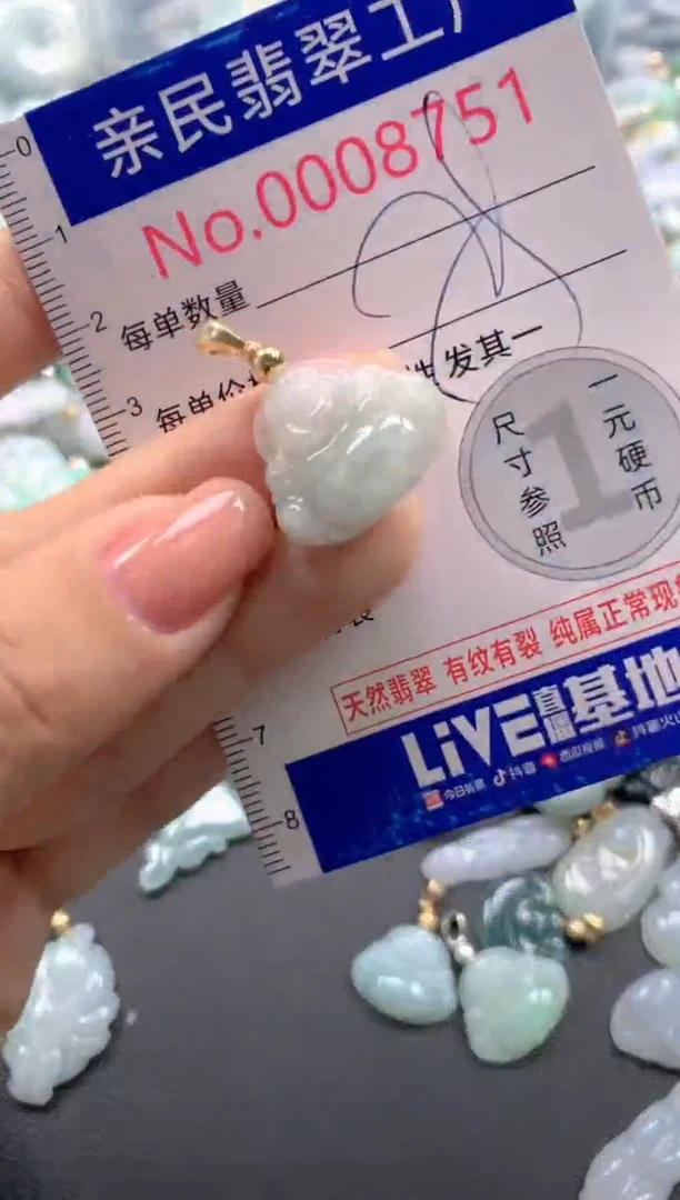 颈饰未镶嵌翡翠8751