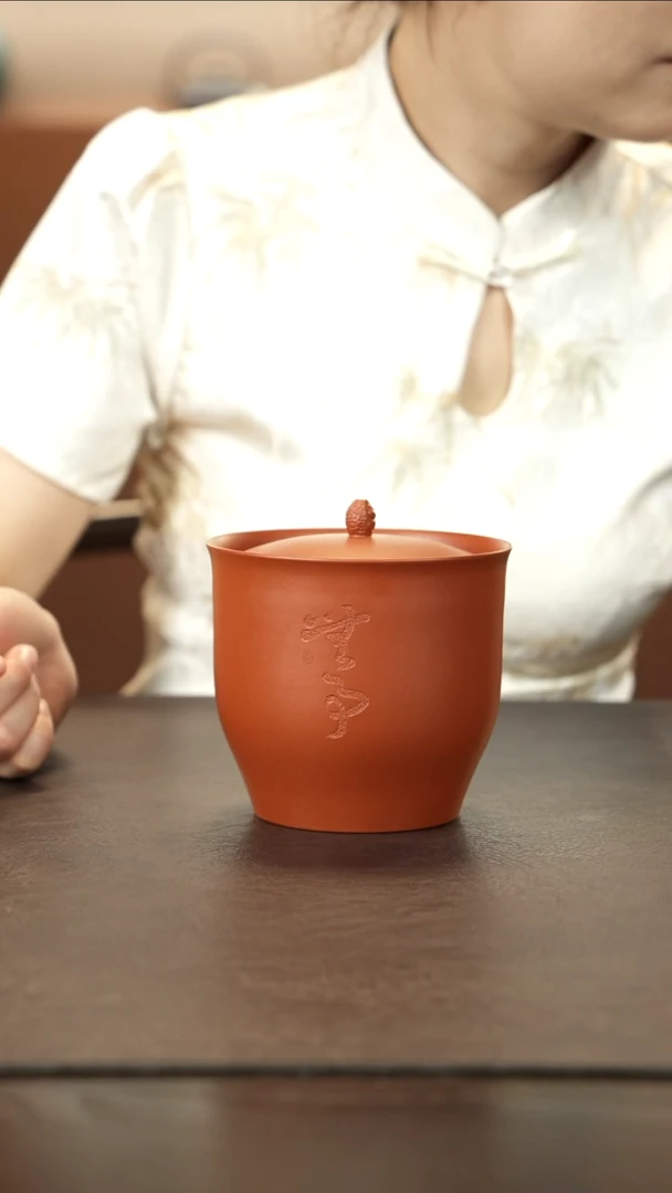 紫砂茶叶罐直播福利朱泥无事茶叶罐