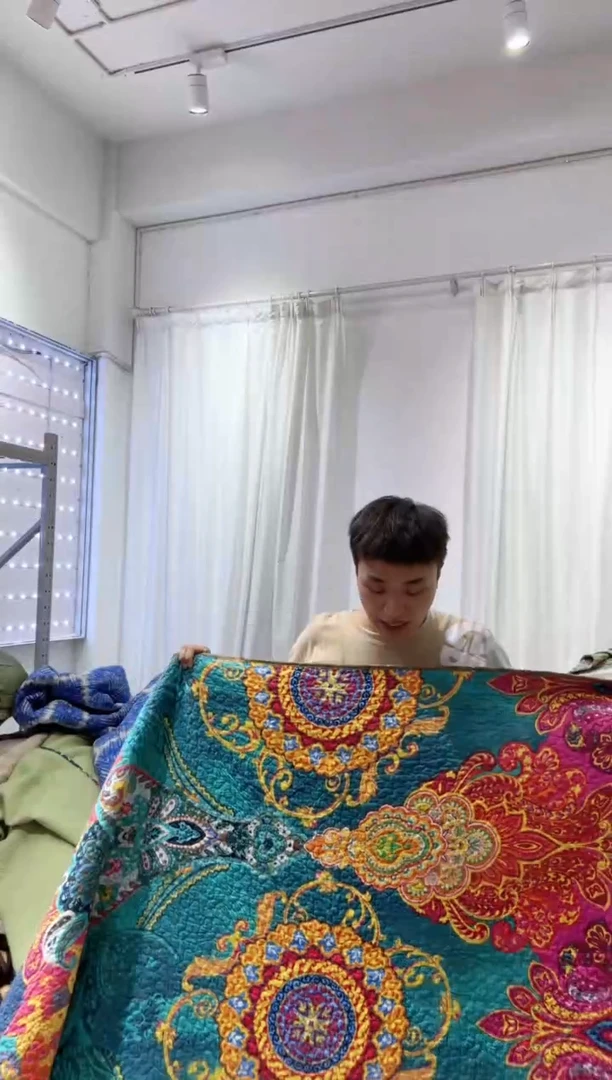 棉200*230纯棉床盖67号微瑕