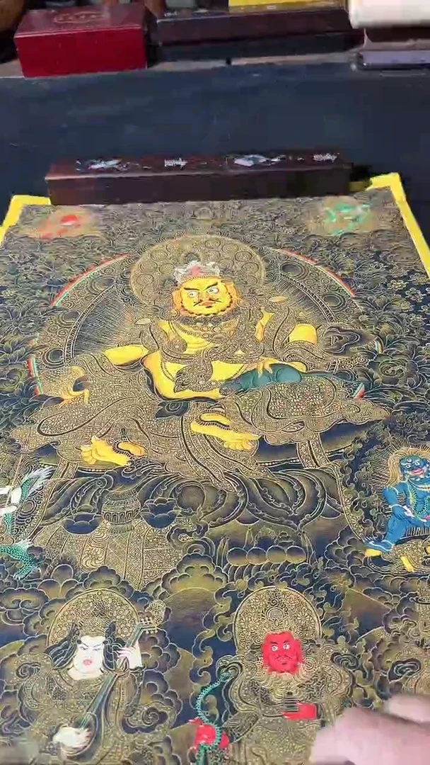 卷轴画藏式珍藏彩绘艺术馆171