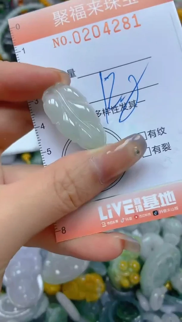 翡翠未镶嵌颈饰闪购0204281