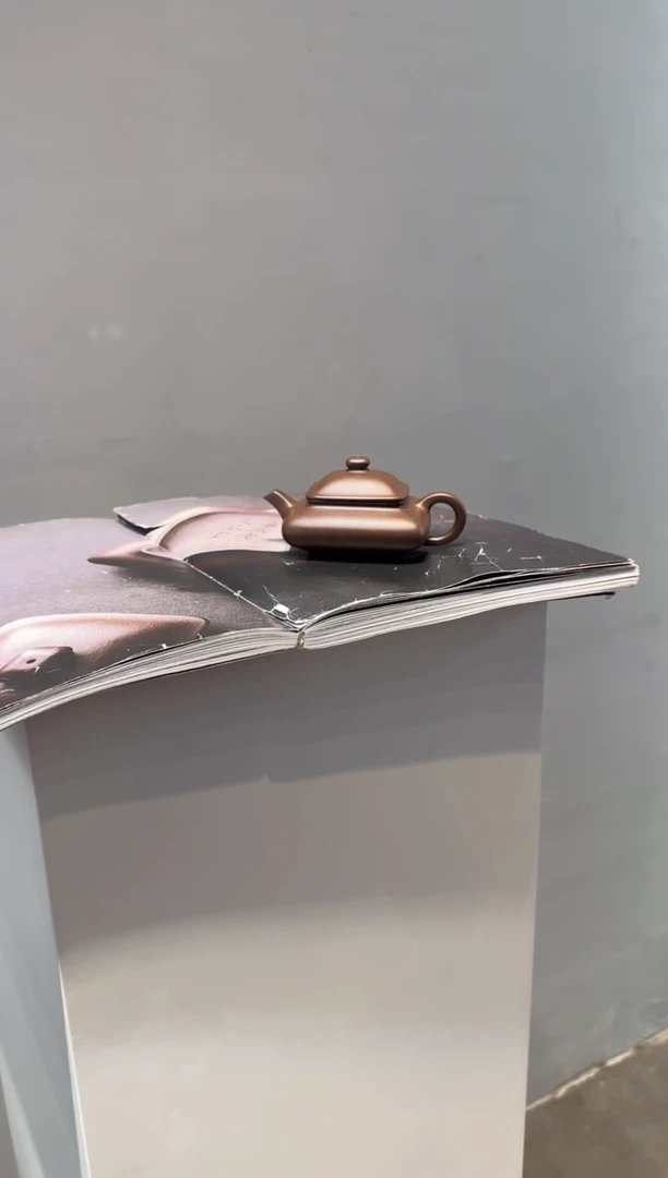 茶壶紫砂我***業寒灰老人老紫泥140cc