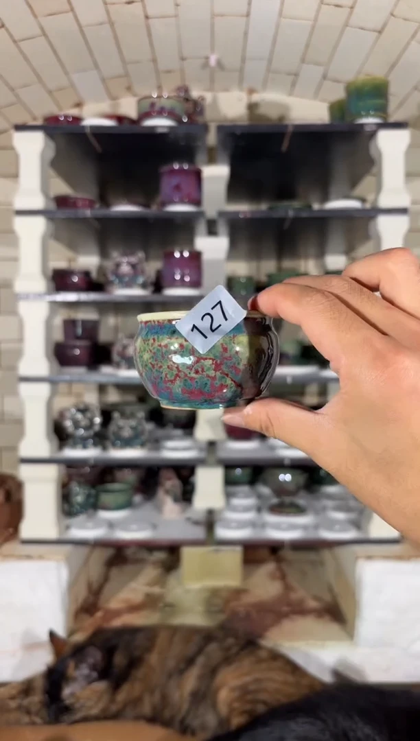 杯精品窑变钧瓷茶器