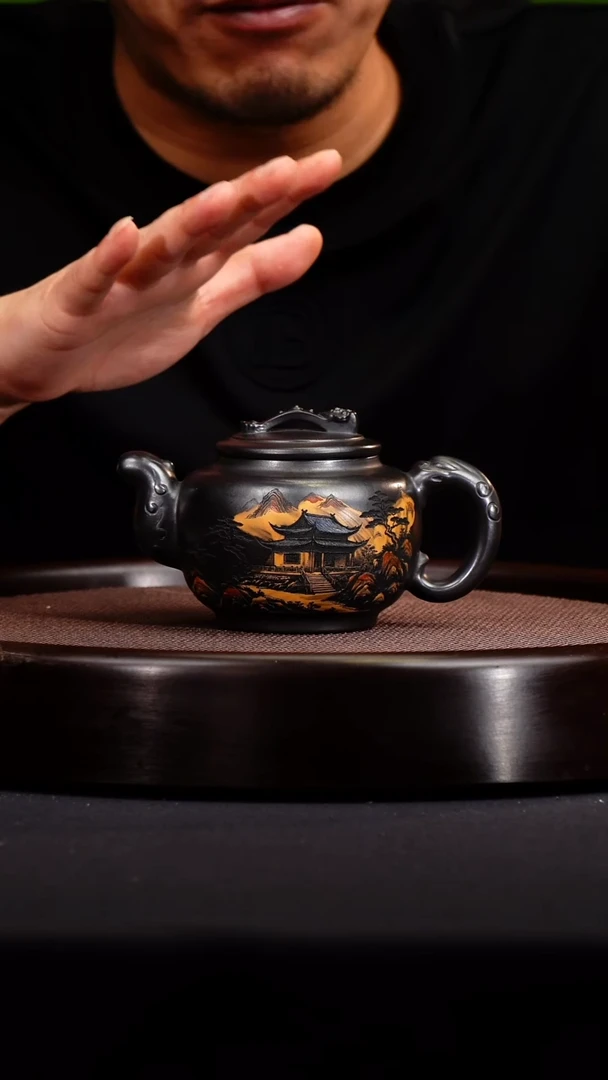 茶壶紫砂宜兴紫砂原矿壶