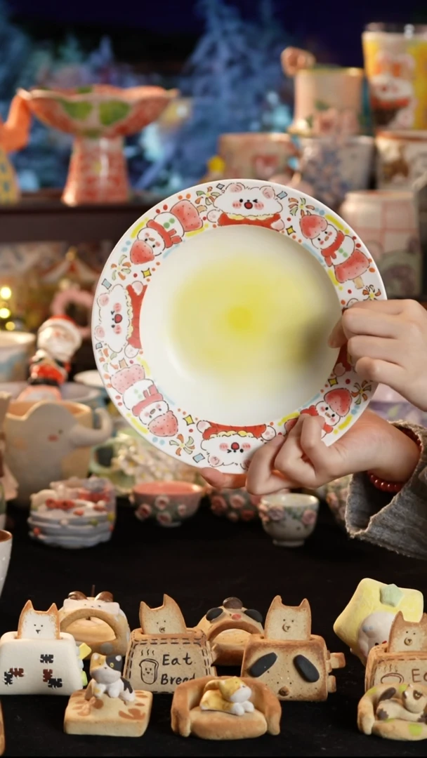 其他陶景德镇釉下彩手绘设计师款陶瓷