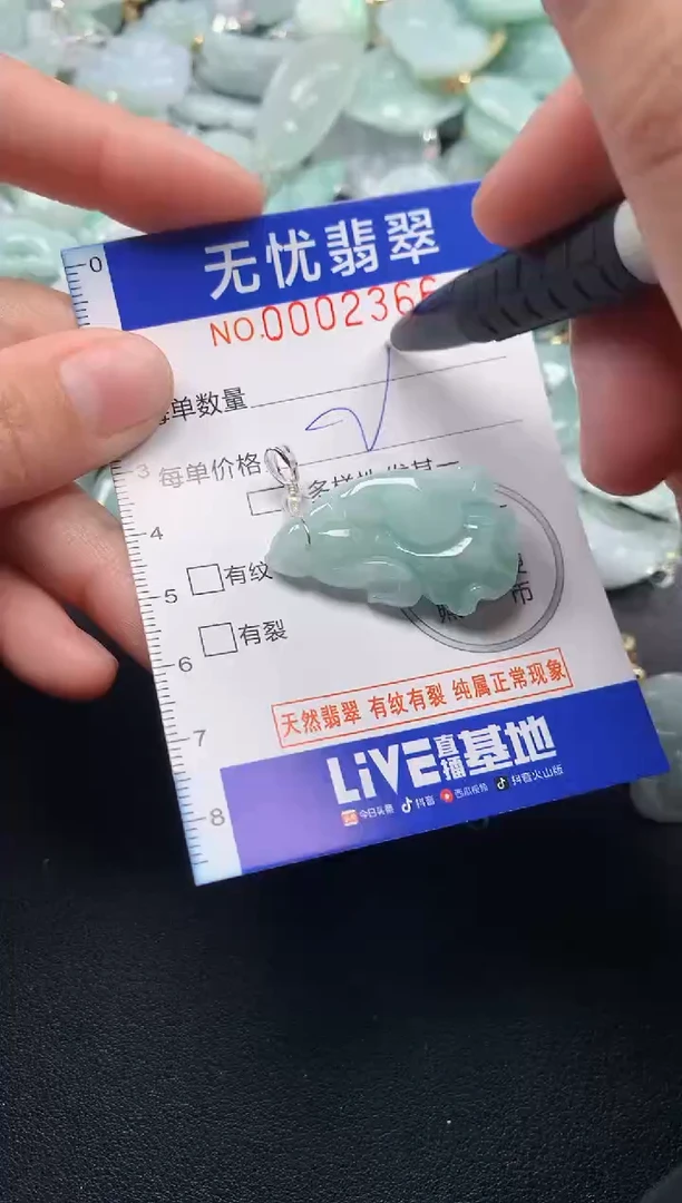 颈饰未镶嵌翡翠2366