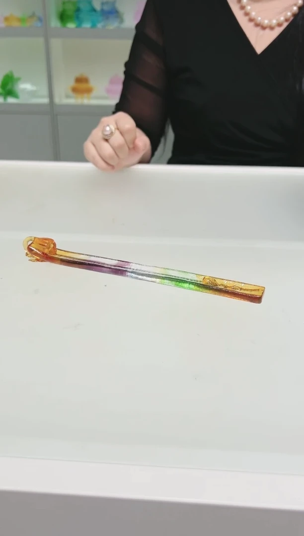 手工艺品琉璃古法琉璃香插