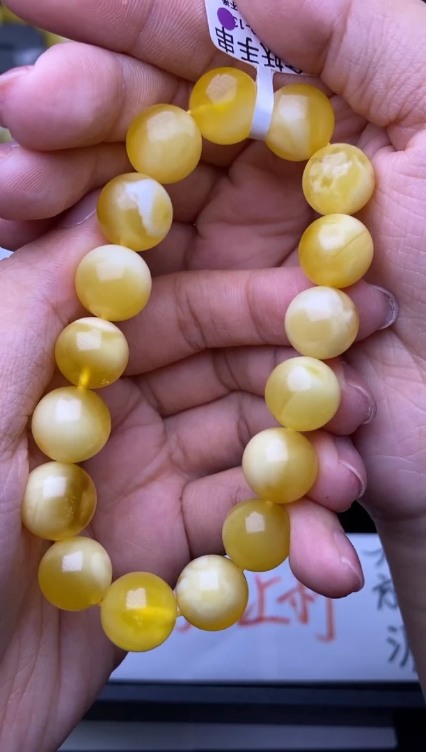 裸石琥珀未镶嵌误*花大小姐珠宝30