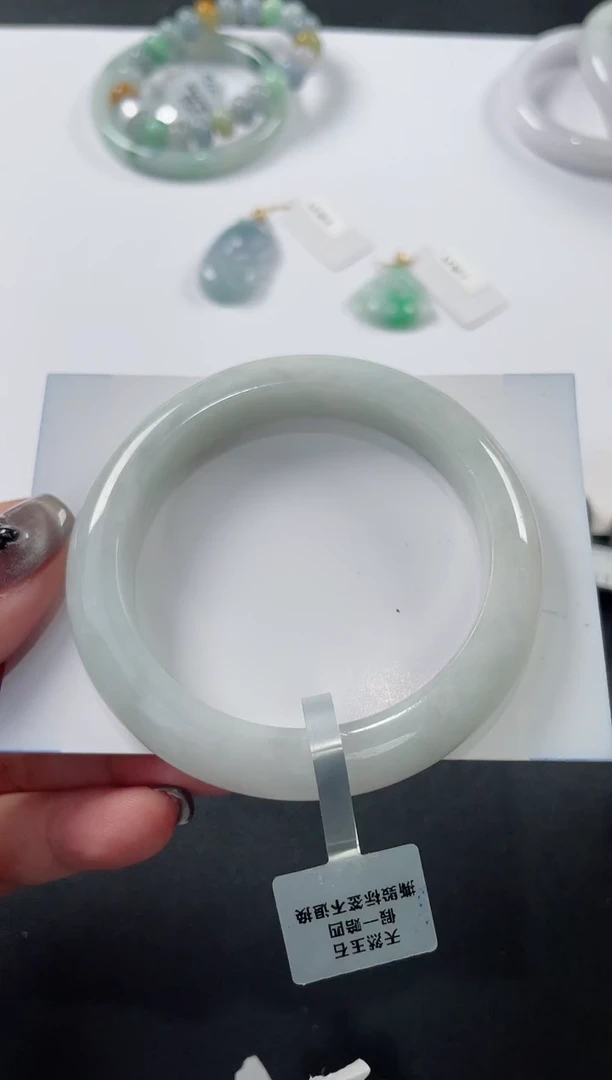 未镶嵌手镯翡翠基地发货H2777 58+