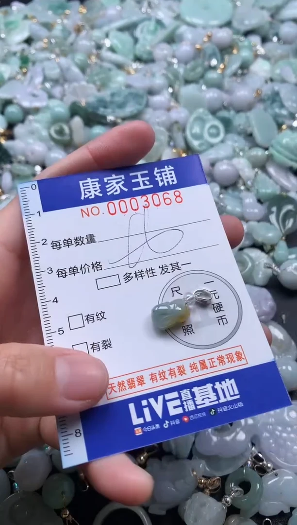 颈饰未镶嵌翡翠3068