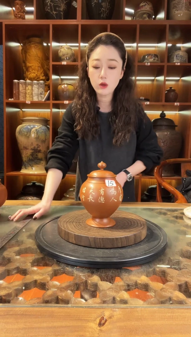 【闪购商品】缸云南建水紫陶复烧小茶罐@15