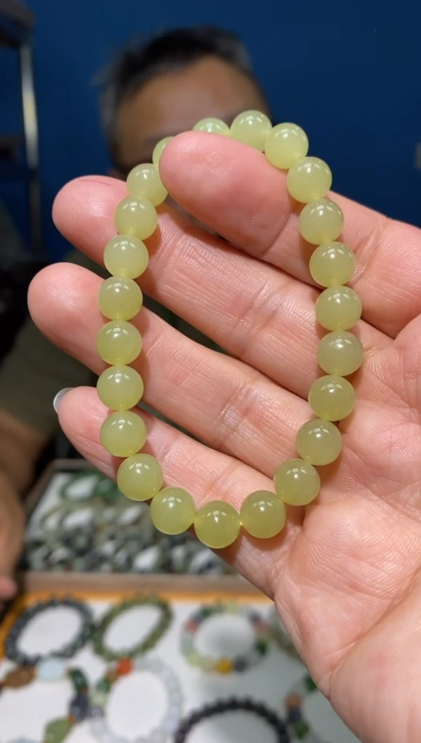 未镶嵌手链和田玉颜色多样性发货拍一发一