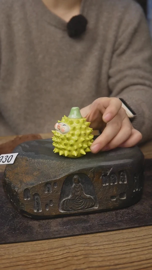 开播福利茶周边*榴莲猪