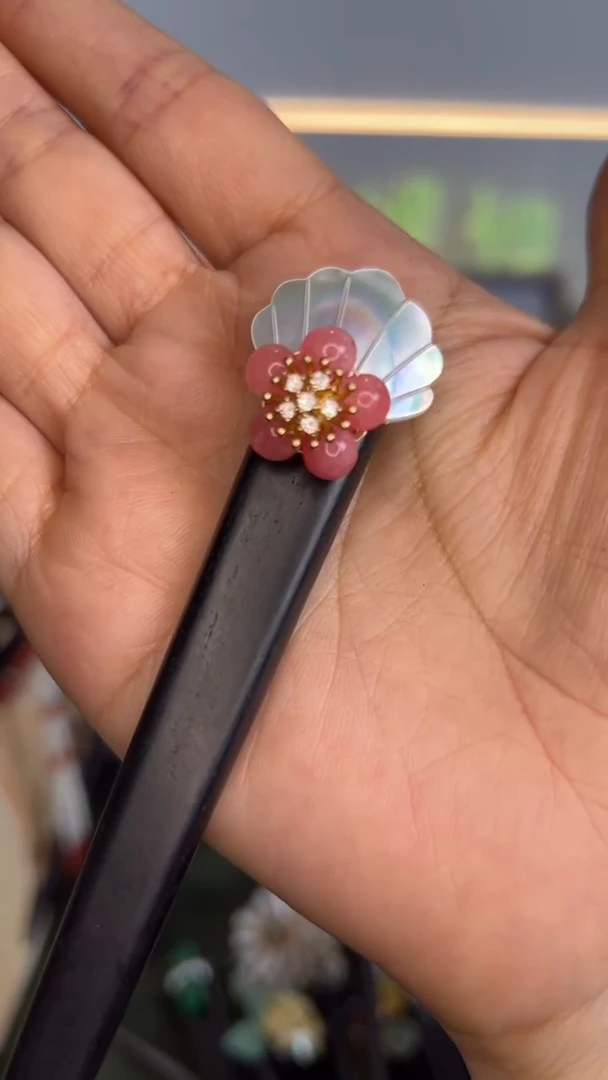 非金属木质温*15美丽发簪