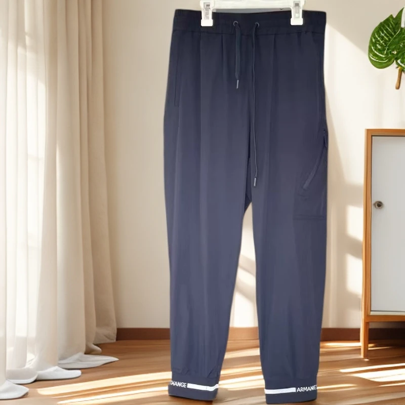 （男装）阿轻薄速干防泼水束口春夏休闲运动裤