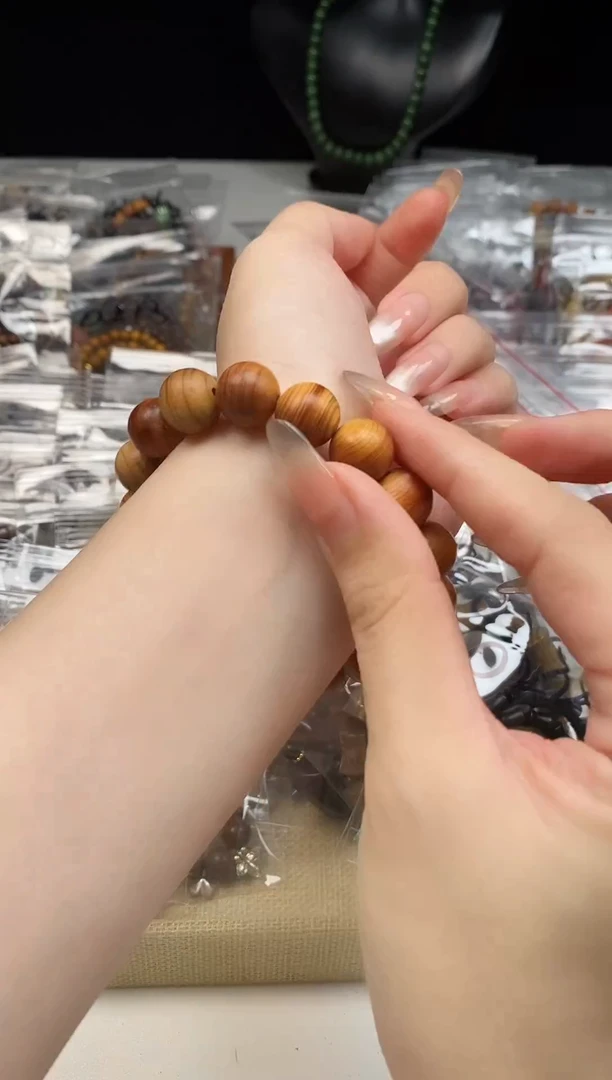 白玉菩提手串0130