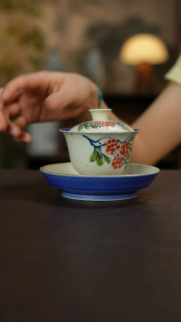 杯景德镇陶瓷杯碗柴烧多人