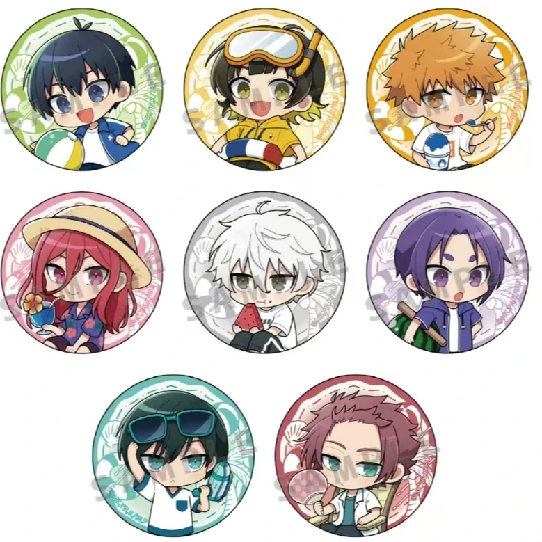 【蓝色监狱】蓝锁 夏日系列 q吧唧 盲盒代拆