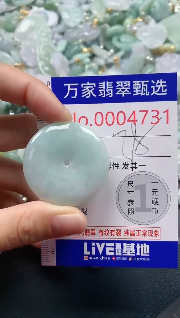 吊坠(不含链)未镶嵌翡翠4731