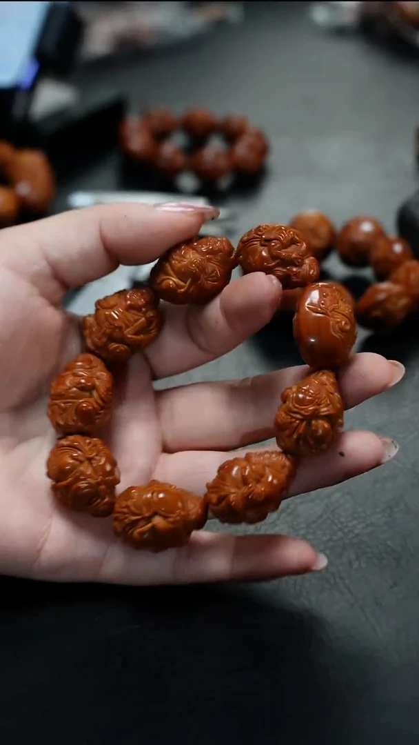手串/手链橄榄核空**尚鱼子精品核文化