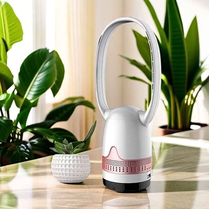 高颜值风感舒适无叶风扇 混色