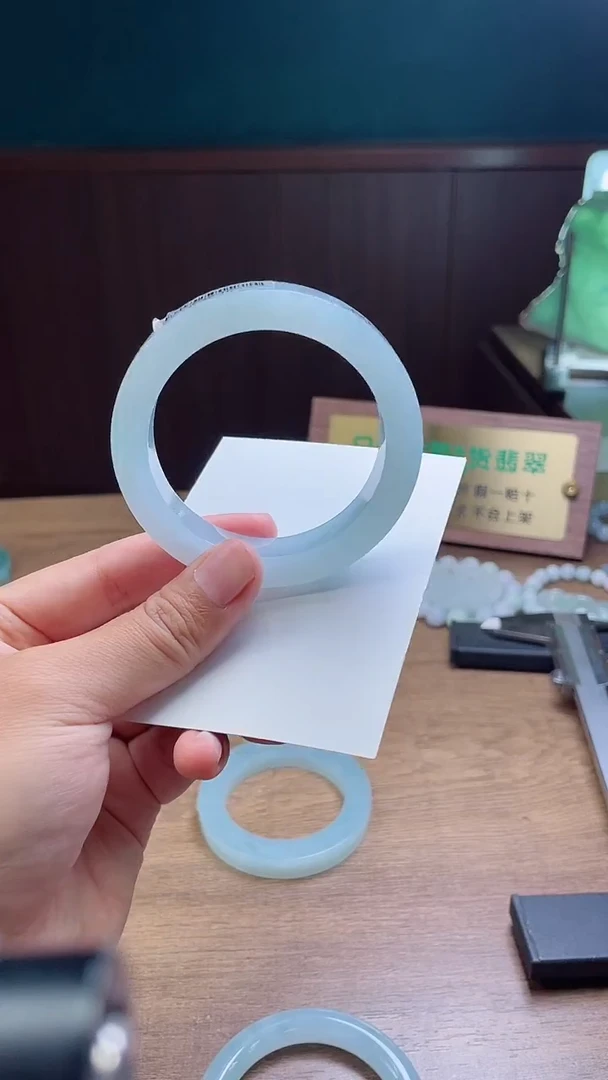 定制翡翠手镯未镶嵌R*定制