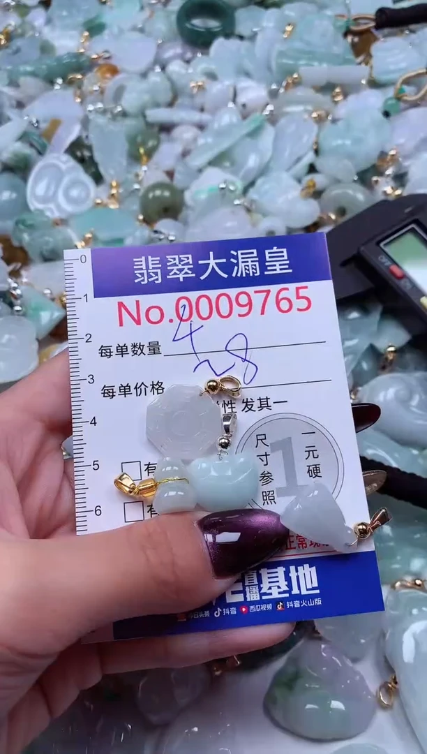 颈饰未镶嵌翡翠9765