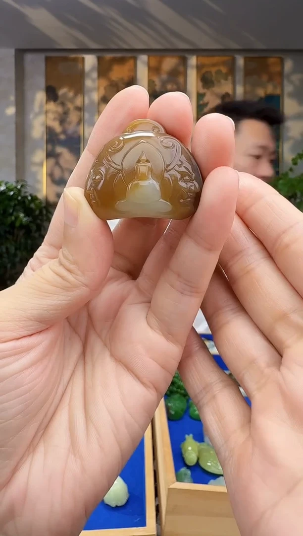 未镶嵌和田玉挂件拍一发一