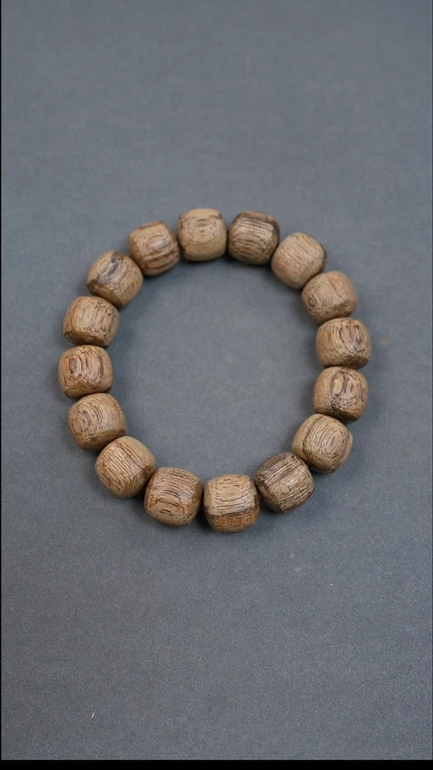 沉香沉香碎屑13mm柬埔寨桶珠14.93g