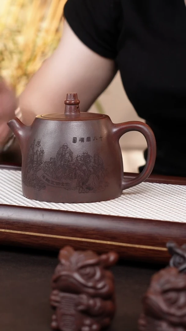 茶壶紫砂十八罗汉汉铎