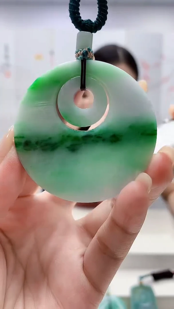未镶嵌定制翡翠4812lr-毛货挂件8