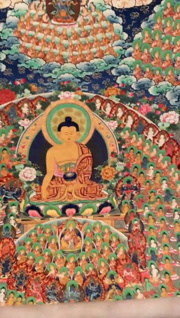 卷轴画手绘唐卡167