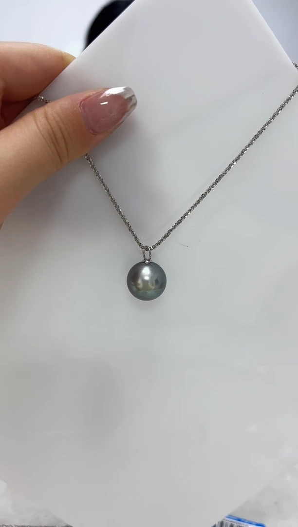 【闪购商品】海水珍珠DA18K金镶嵌吊坠 14 H301